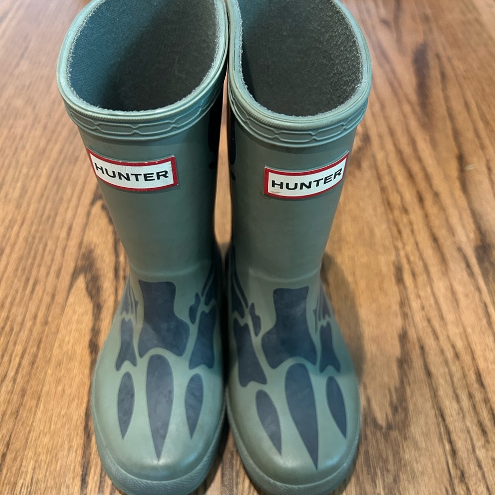 Toddler Hunter Green Rain Boots